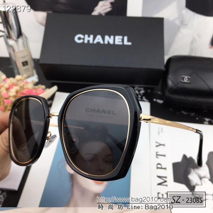 CHANEL香奈兒 寶麗來樹脂偏光鏡片 遮光線防輻射 女款太陽鏡  lly1324